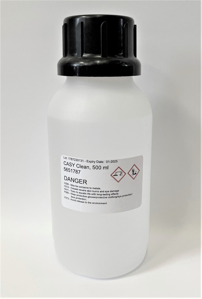 CASYclean 1x 500ml (1 bottle)