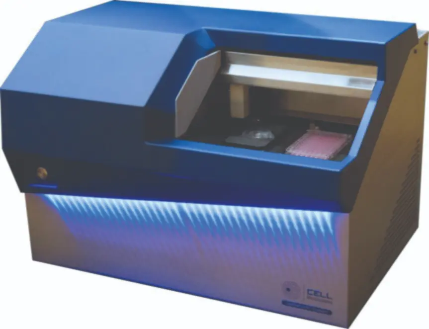 CellRaft AIR System with the culture chamber open