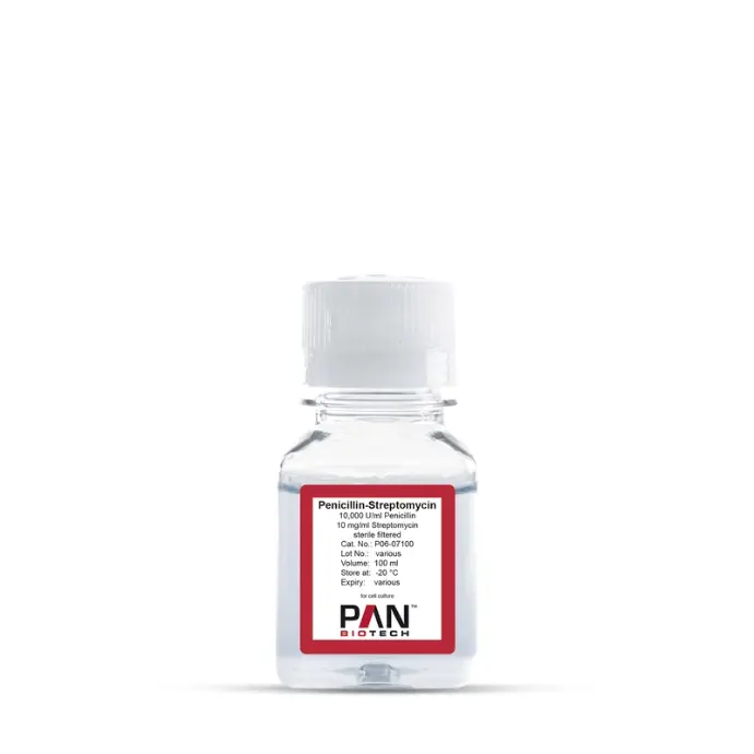 Flasche Penicillin-Streptomycin-Lösung von PAN-Biotech