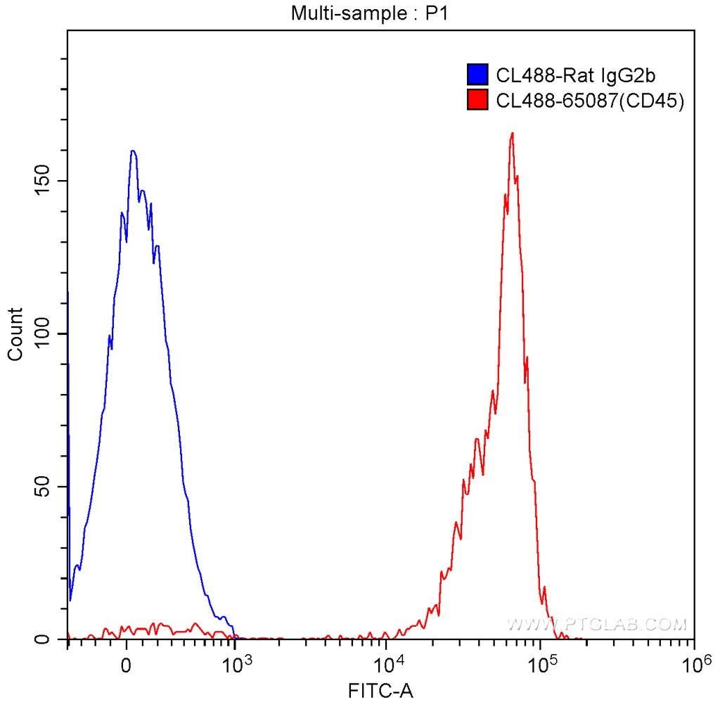 CoraLite®488 Anti-Mouse CD45 (30-F11)
