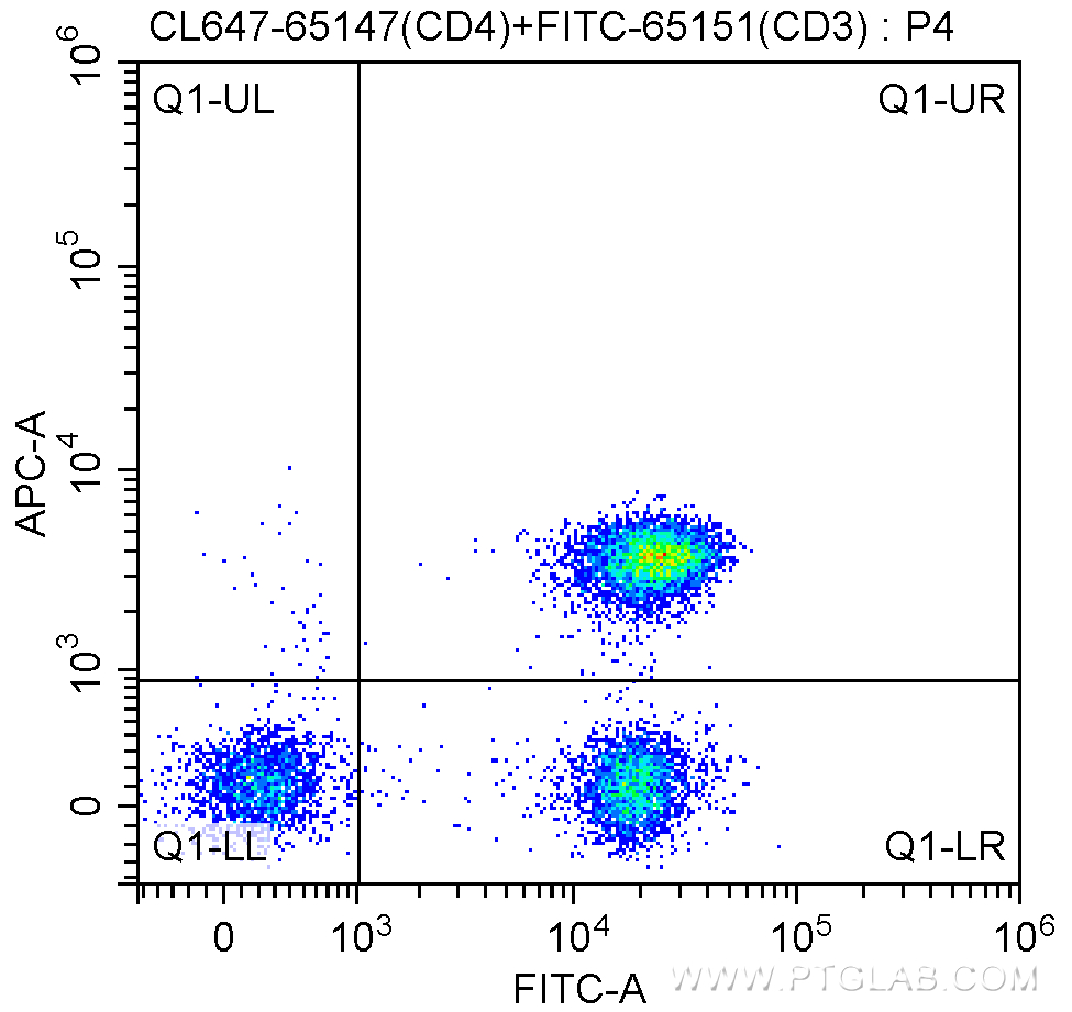 CoraLite®647 Anti-Human CD4 (SK3)