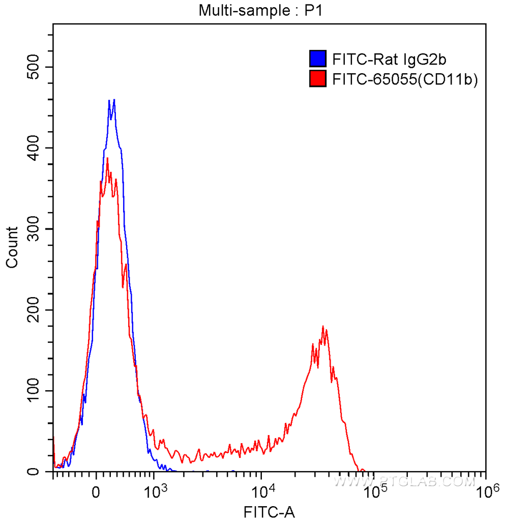 FITC Anti-Mouse CD11b (M1/70)
