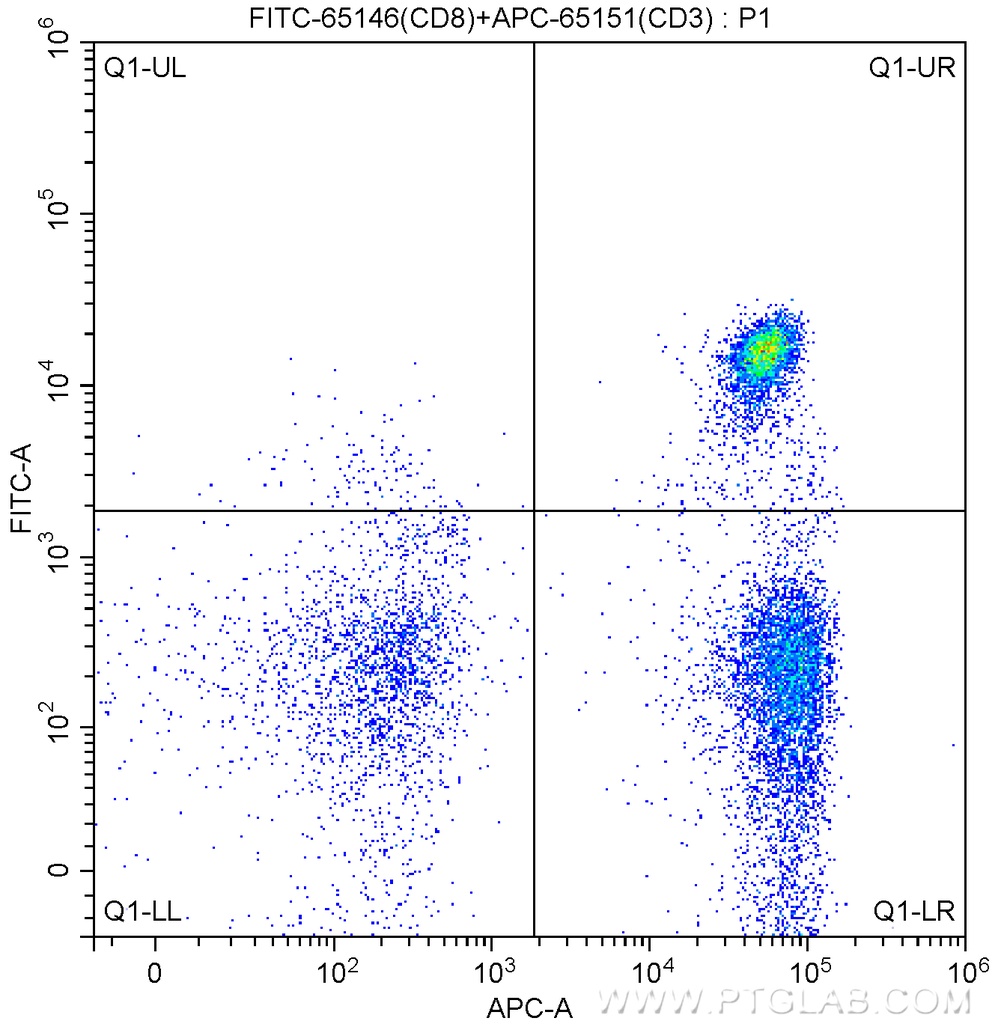 FITC Anti-Human CD8 (SK1)