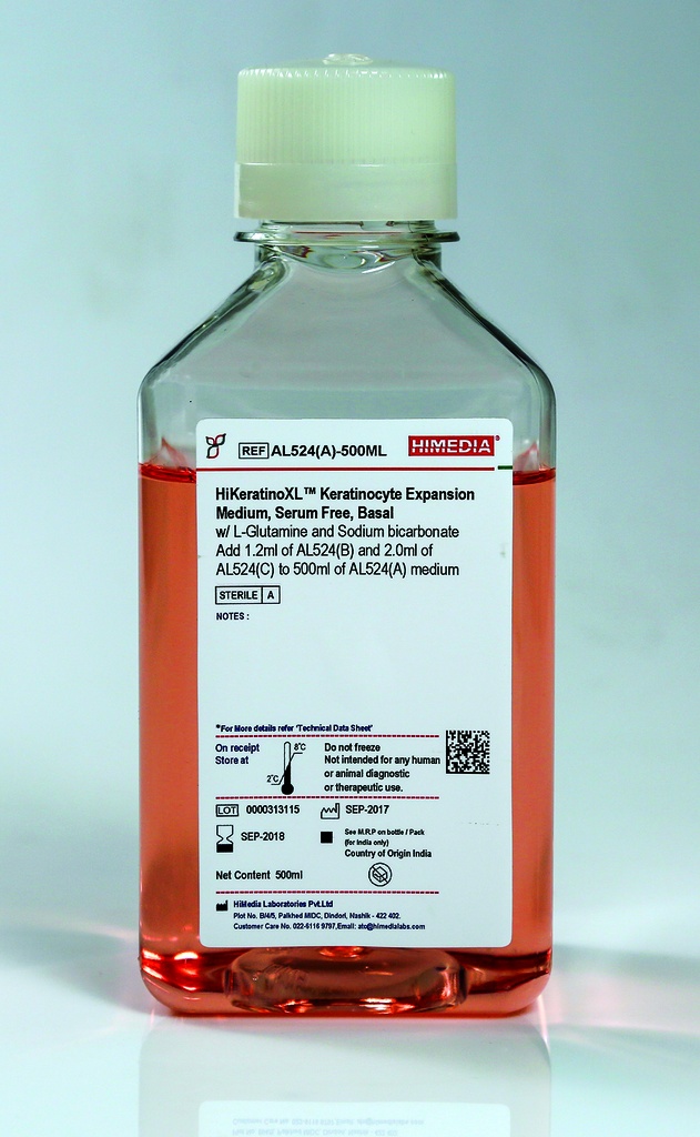HiMarrowXLTM Karyotyping Medium w/ L-Glutamine, Sodium bicarbonate, FBS, Conditioned Medium and Gentamicin Sulfate