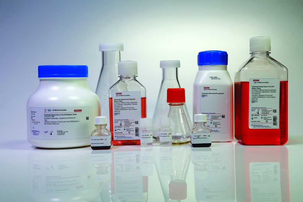 HiTransfectTM  Transfection  Medium, Serum Free, Animal Component Free, Low protein w/ Sodium bicarbonate w/o L-Glutamine Part A - Basal Medium Part B - Low Protein Growth Supplement  