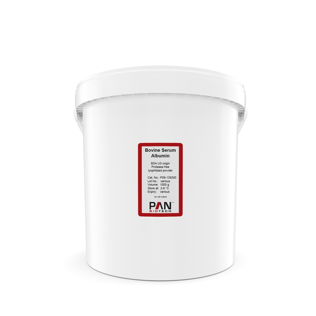 Bovine Serum Albumin (BSA) US Origin, Protease free, lyophilized powder
