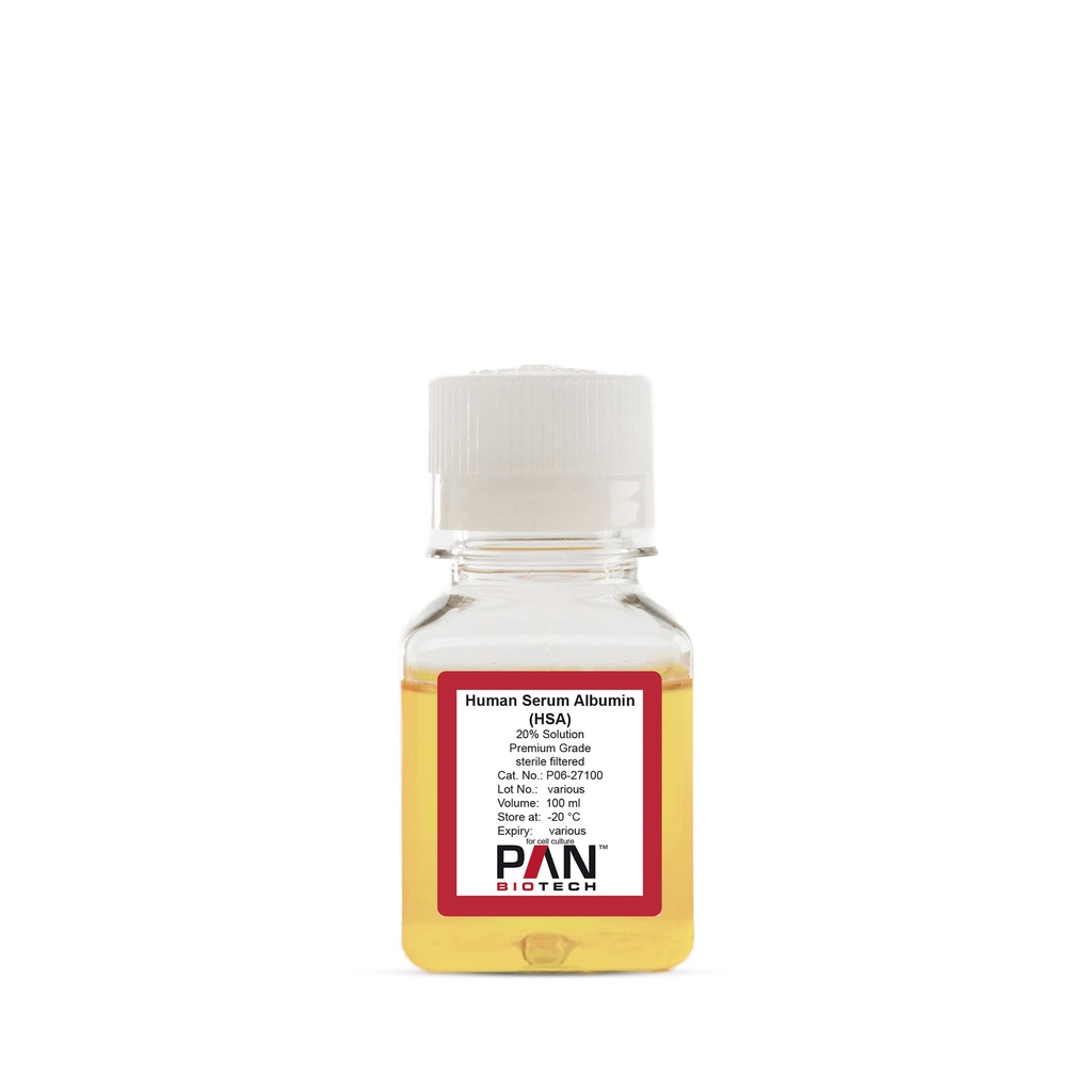 Human Serum Albumin (HSA), 20 % Solution, Premium Grade