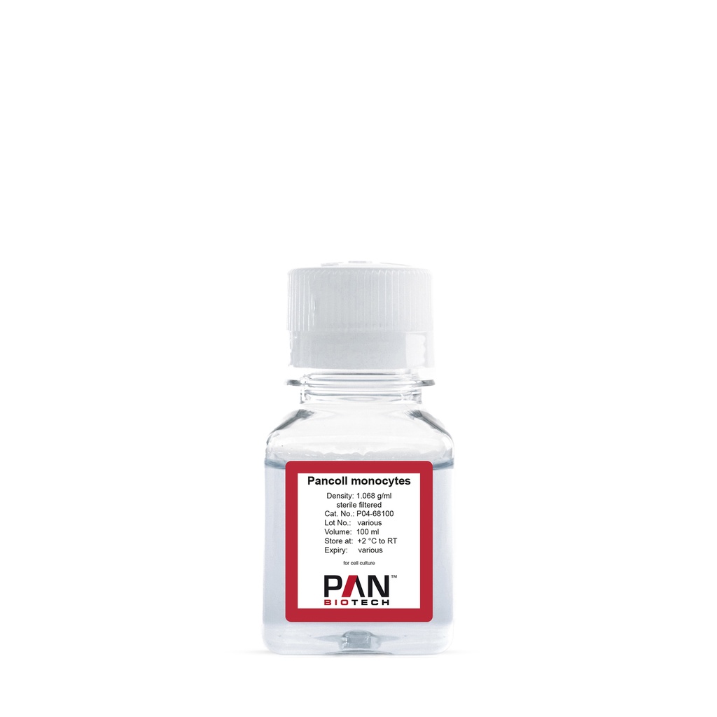 Pancoll monocytes, Density: 1.068 g/ml