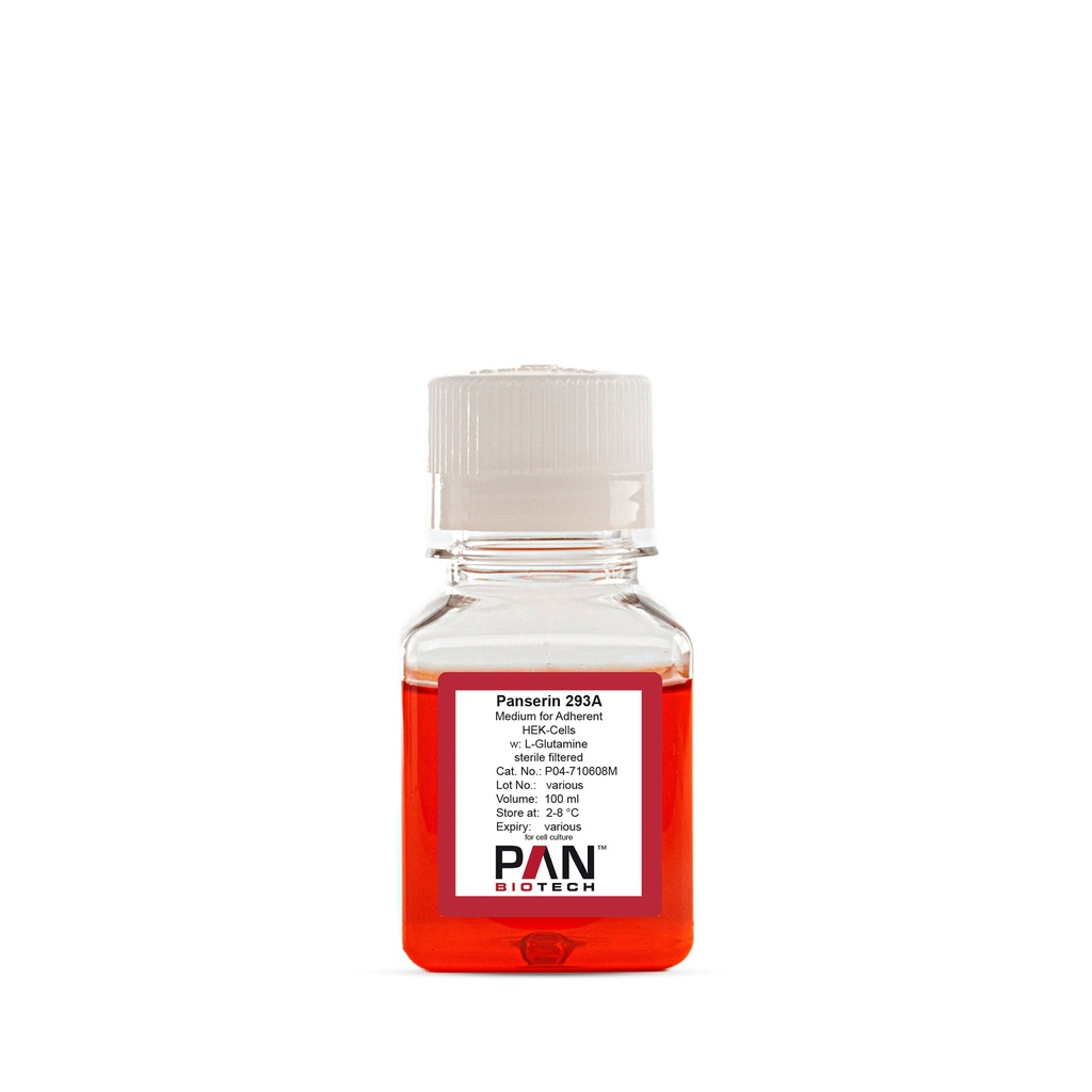 Panserin 293A, Serum-free medium for HEK-Cells in adherent culture, w: L-Glutamine