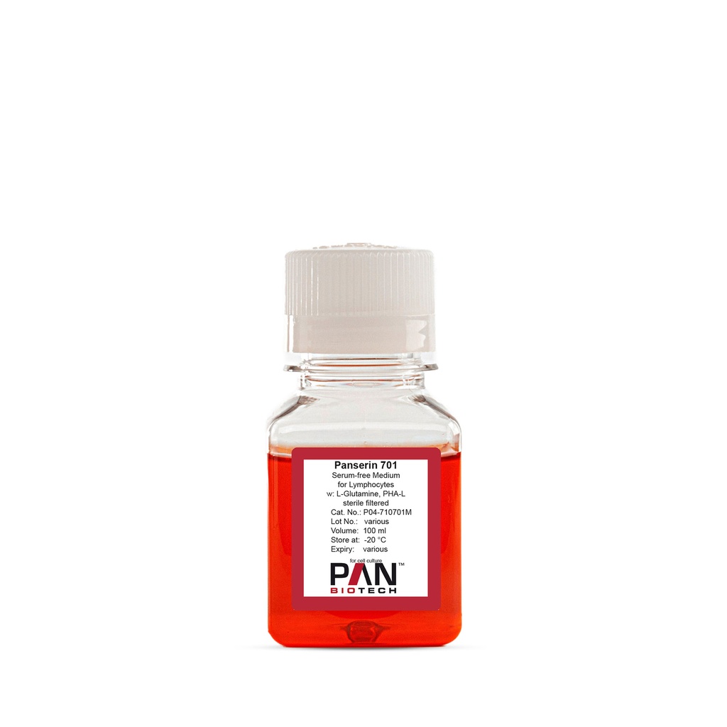 Panserin 701, Serum-free medium for Lymphocytes, w: L-Glutamine, w: PHA-L