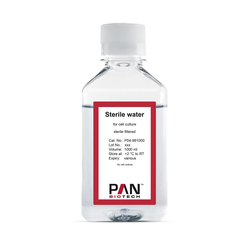 Sterile water, for cell culture
