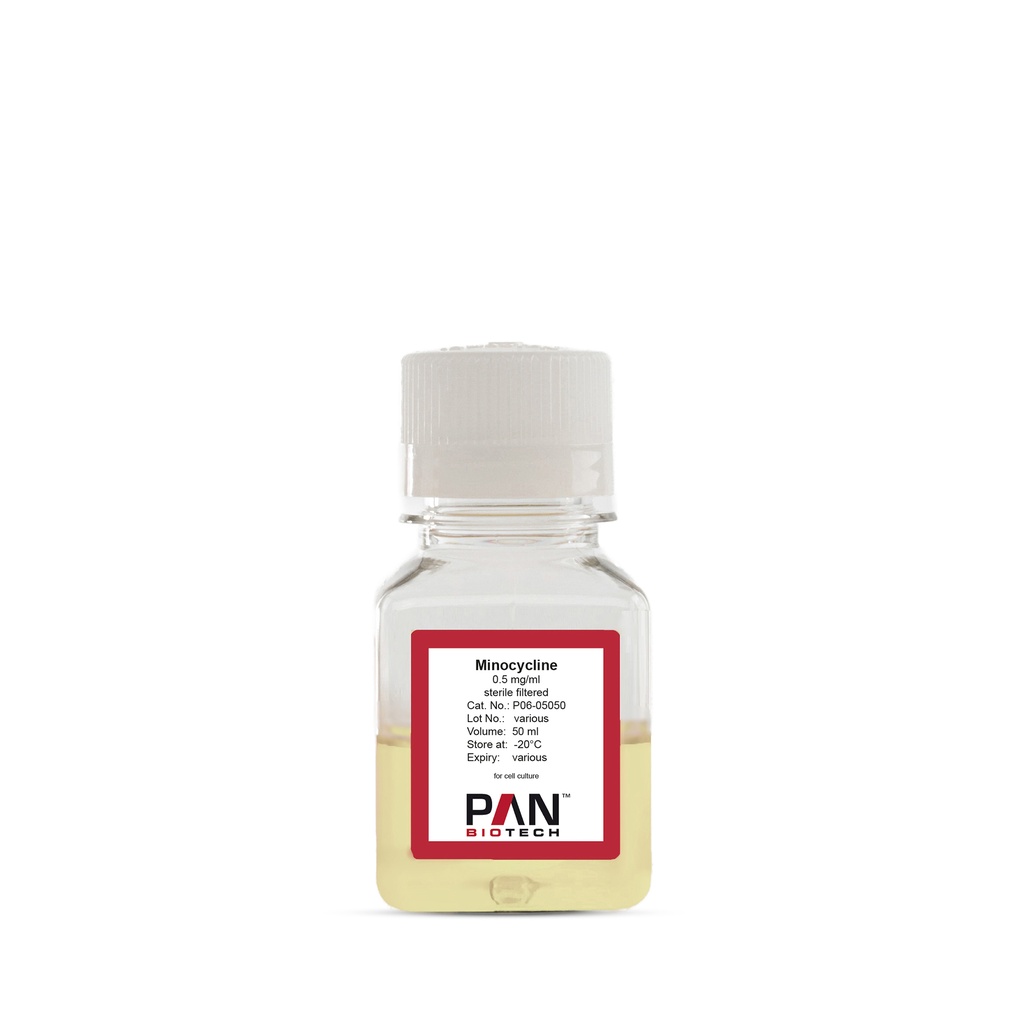 Minocycline, 0.5 mg/ml, 50 ml