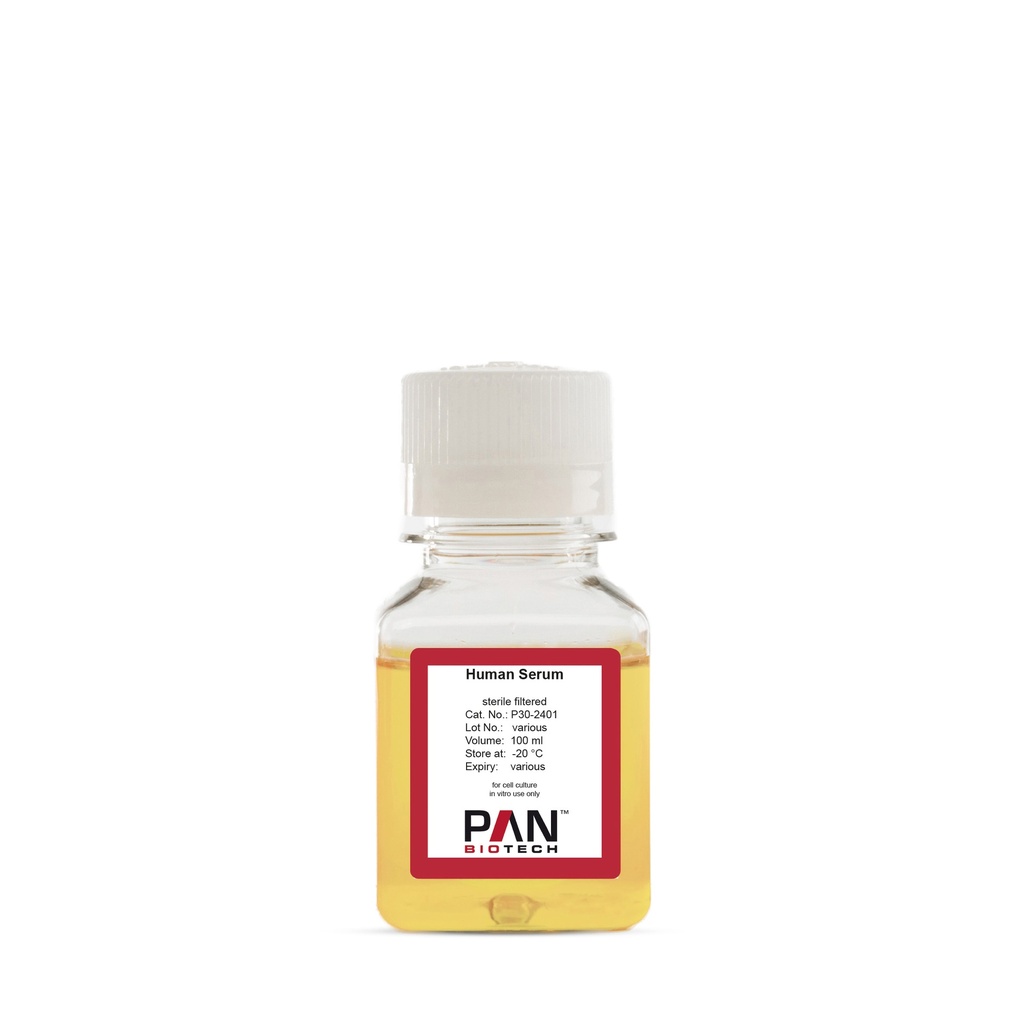 Human Serum, sterile filtered, 100 ml
