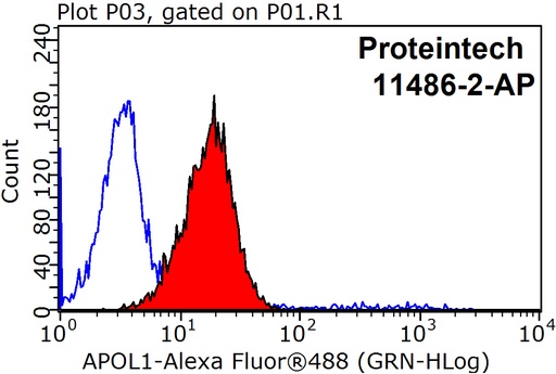 [11486-2-AP-150UL] APOL1 Polyclonal antibody