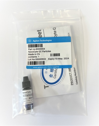 [8000004] NovoCyte QC-Particle (2. Generation) - refrigerated goods -