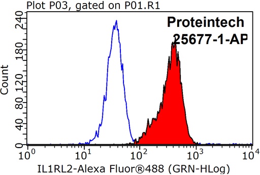 [25677-1-AP-150UL] IL-1RL2 Polyclonal antibody