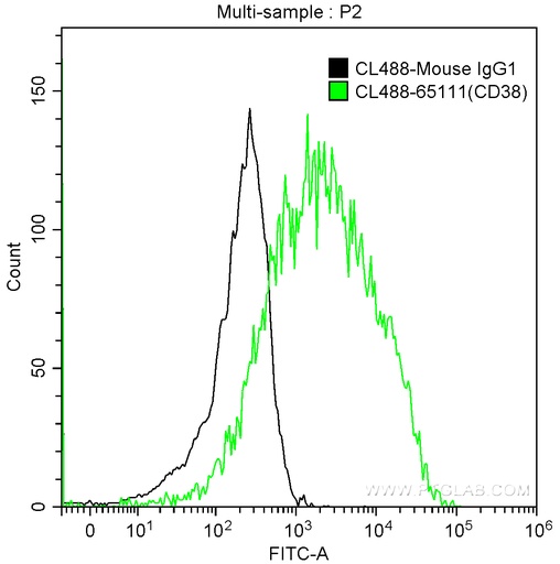 [CL488-65111-100TESTS] CoraLite®488 Anti-Human CD38 (HIT2)