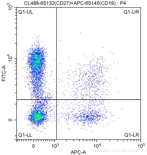 [CL488-65132-100TESTS] CoraLite®488 Anti-Human CD27 (O323)