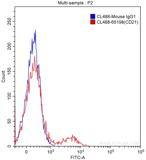 [CL488-65198-100TESTS] CoraLite®488 Anti-Human CD21 (BU32)