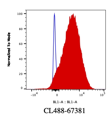[CL488-67381-100UL] CoraLite®488-conjugated TSG101 Monoclonal antibody