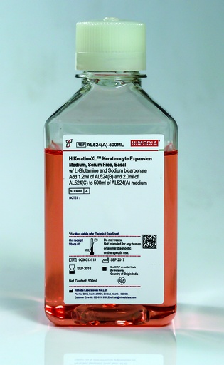 HiMarrowXLTM Karyotyping Medium w/ L-Glutamine, Sodium bicarbonate, FBS, Conditioned Medium and Gentamicin Sulfate