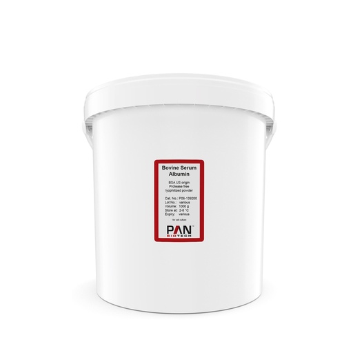 Bovine Serum Albumin (BSA) US Origin, Protease free, lyophilized powder