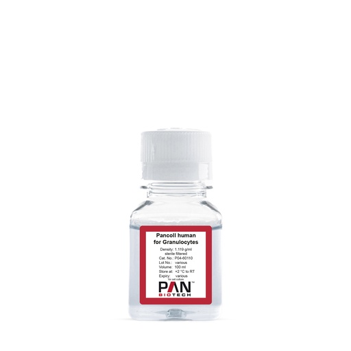 Pancoll human for Granulocytes, Density: 1.119 g/ml