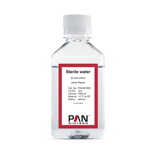 Sterile water, for cell culture