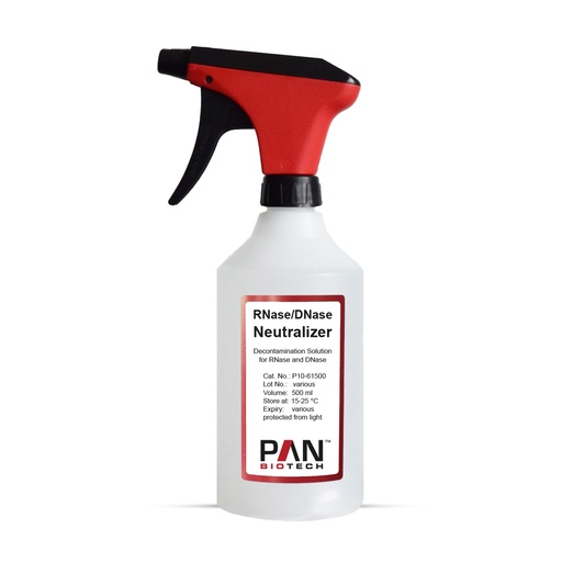 [P10-61500] RNase/DNase Neutralizer, Nuclease Decontamination solution, inkl. Sprühkopf, 500 ml
