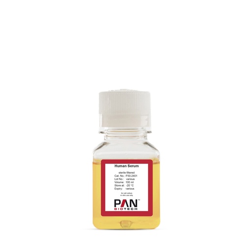 [P30-2401] Human Serum, sterile filtered, 100 ml